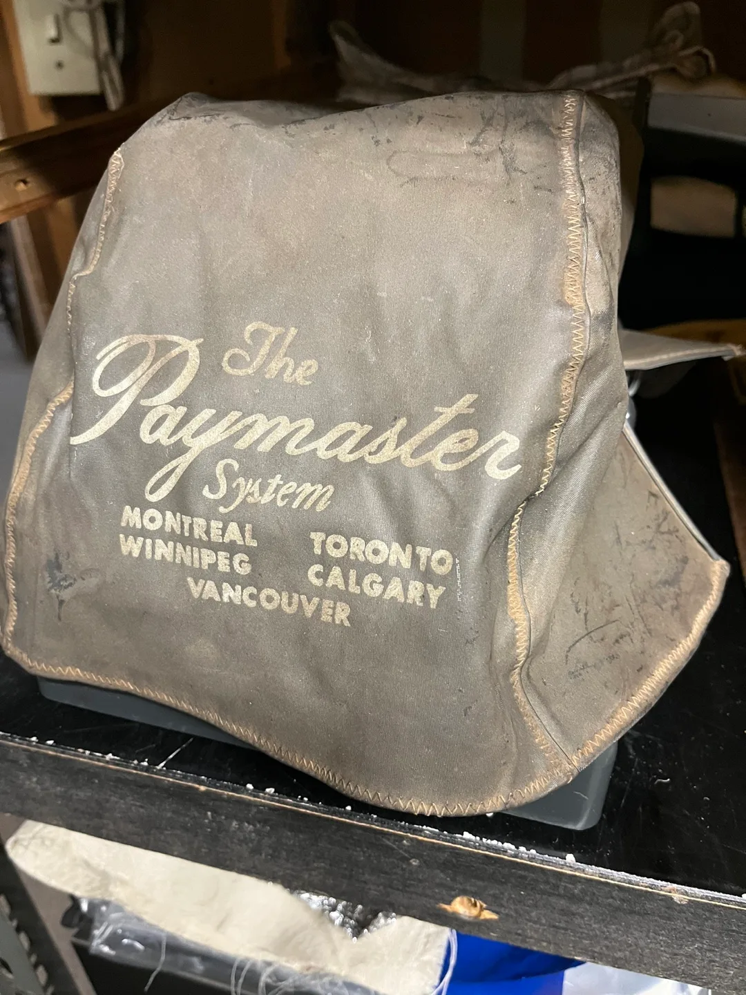 Vintage Paymaster Chequewriter with Case and Ink Rolls image indicator(2)