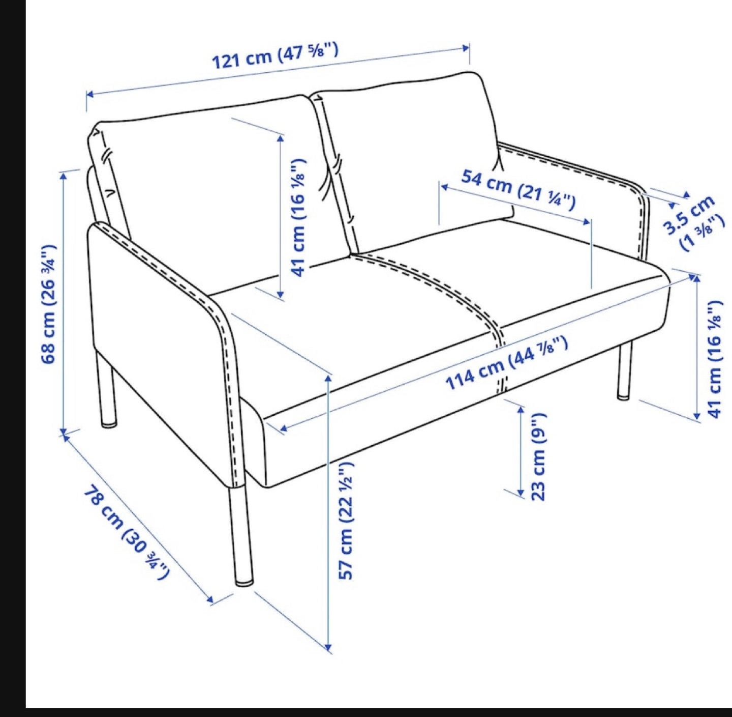 IKEA Glostar sofa - photo 3