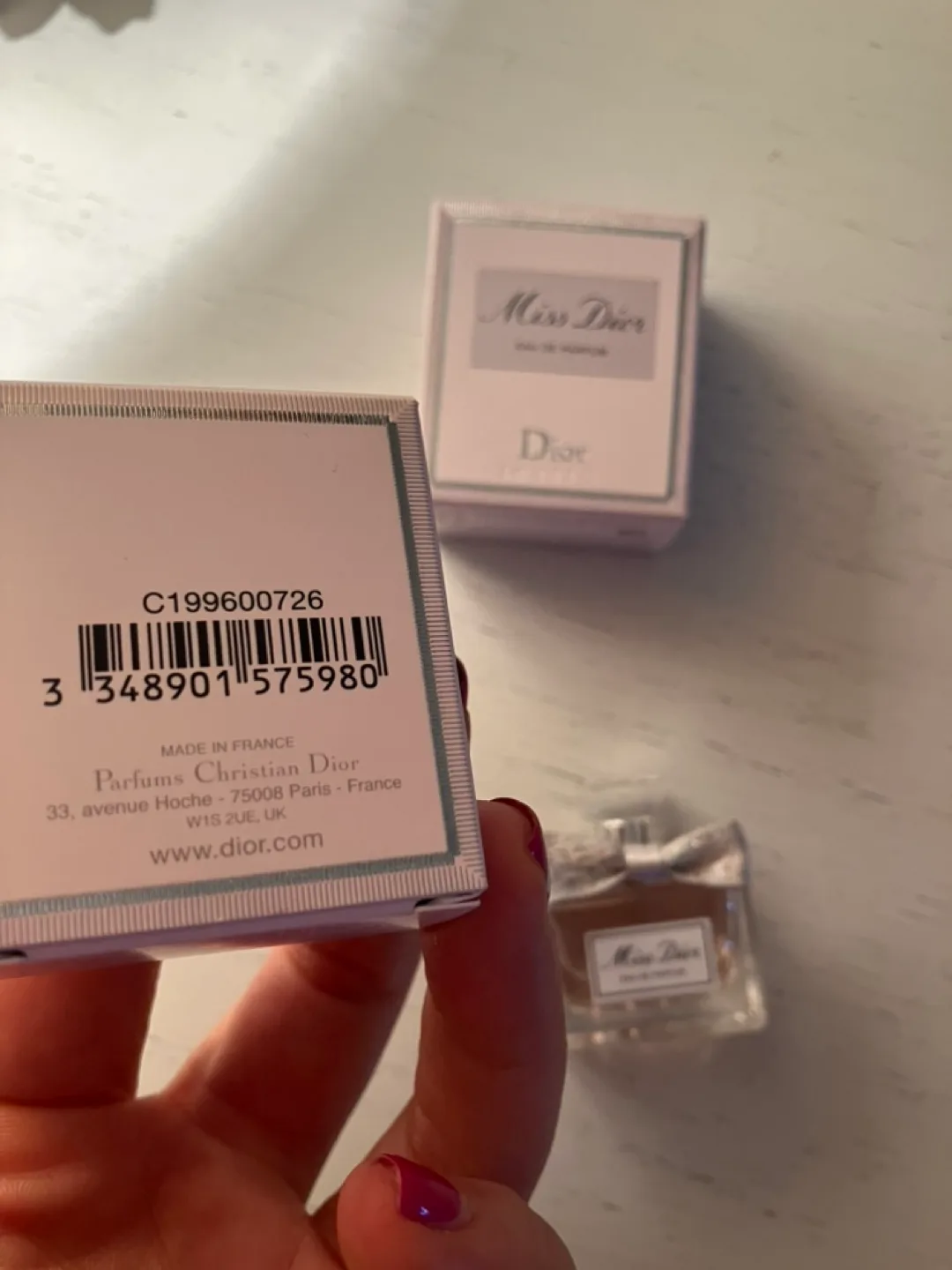 Miss Dior Eau De Parfum 5ml image indicator(3)