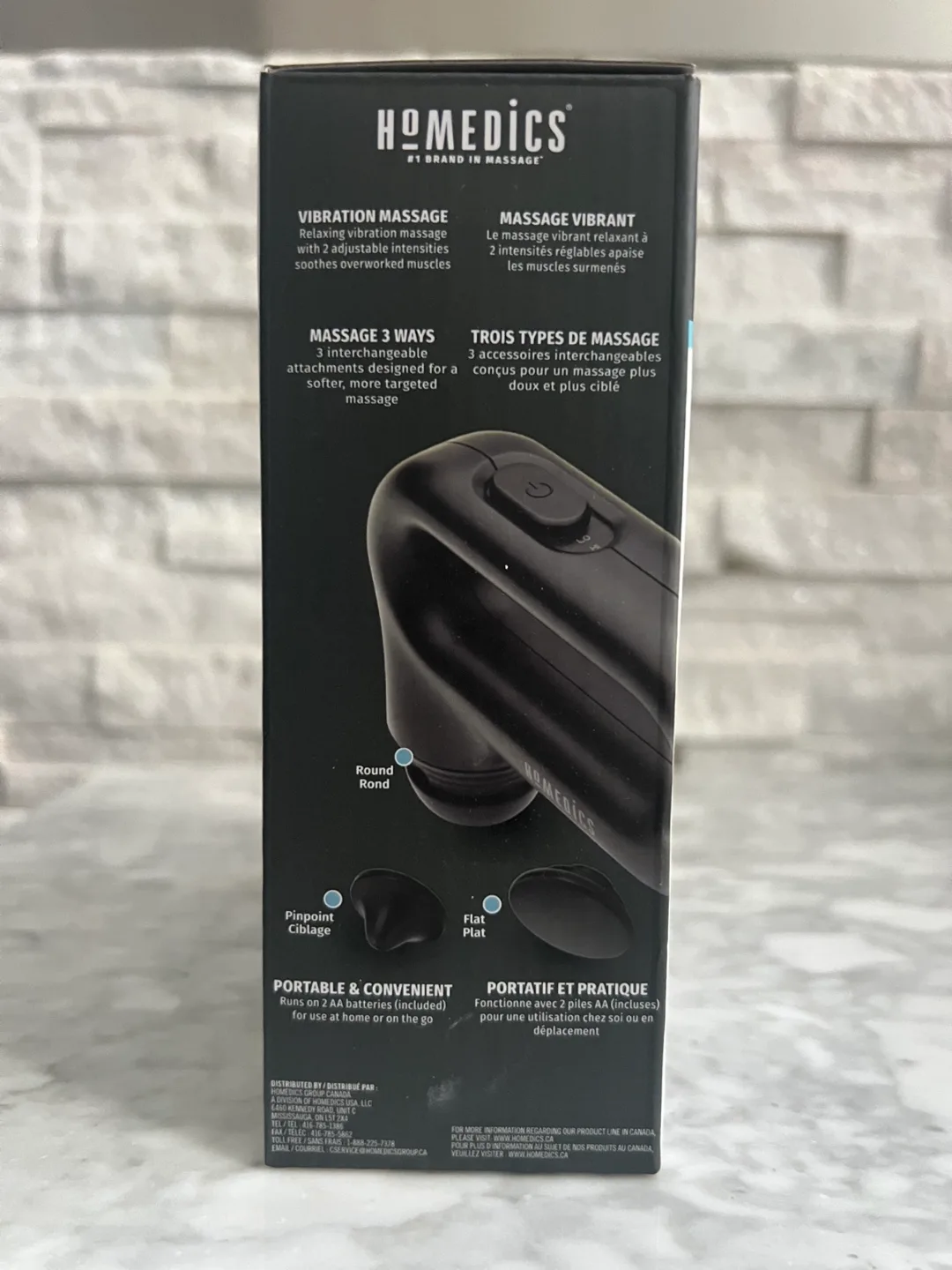 HoMEDICS portable body massager BNIB image indicator(4)