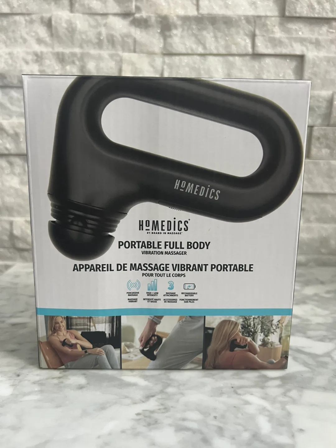HoMEDICS portable body massager BNIB image indicator(3)
