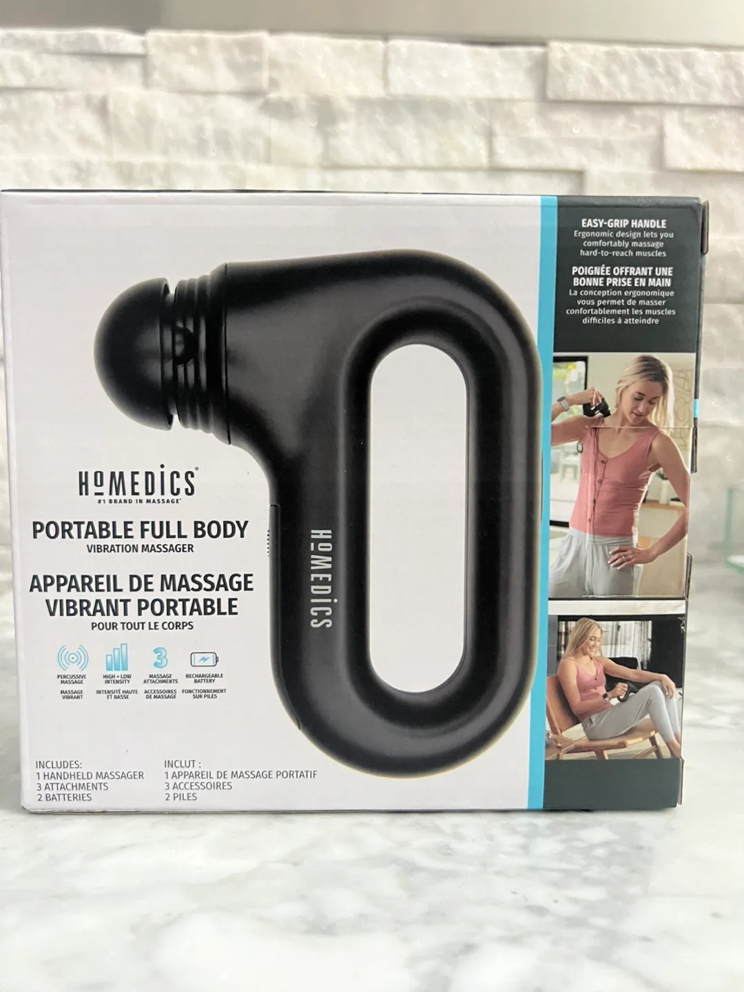 HoMEDICS portable body massager BNIB image indicator(5)