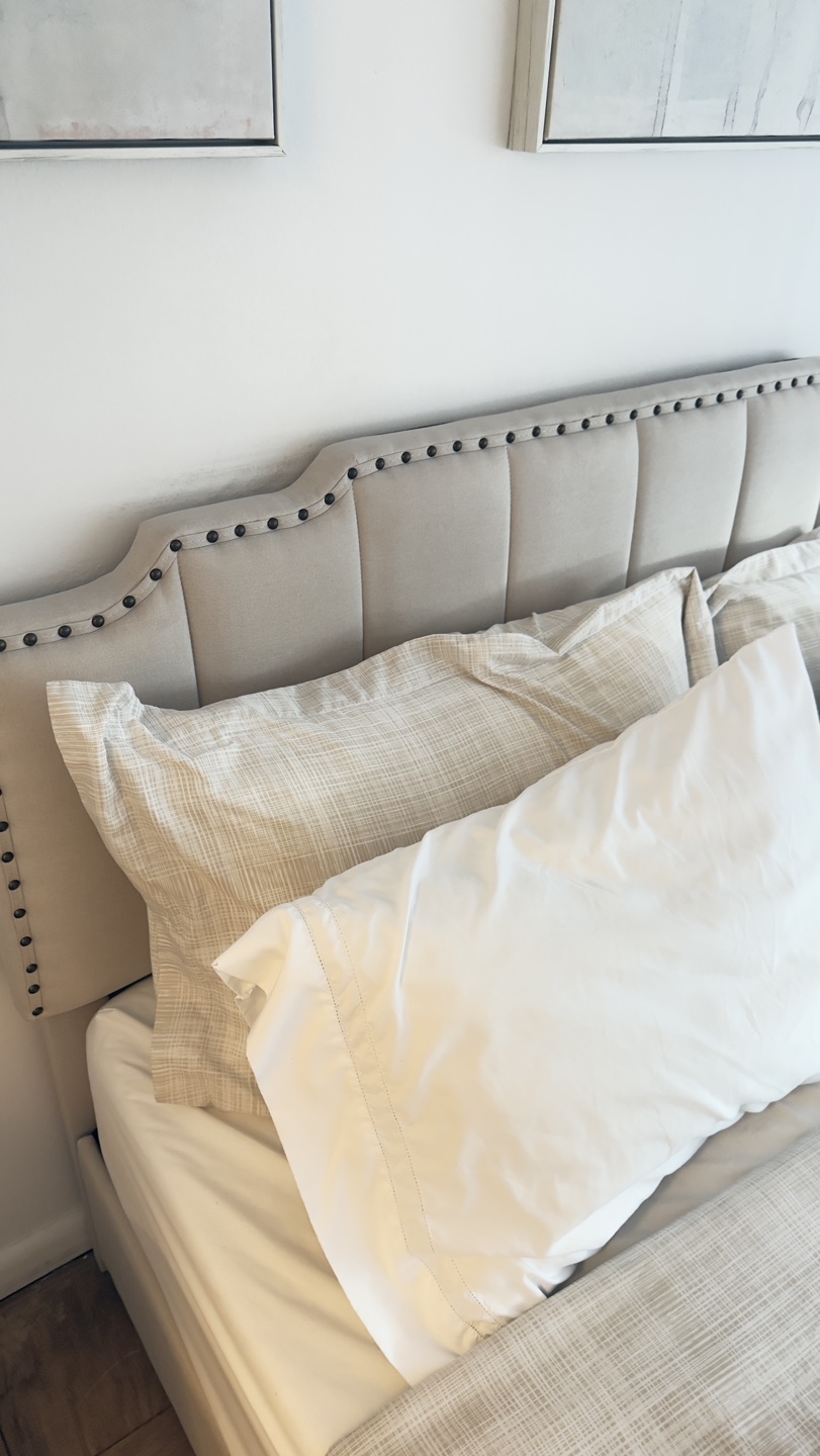 Queen Upholstered Bed Frame with Headboard - photo 3