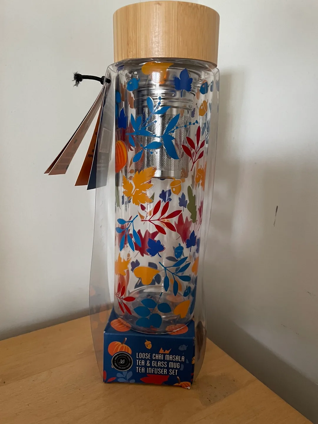 Glass Tea Infuser Bottle image indicator(2)