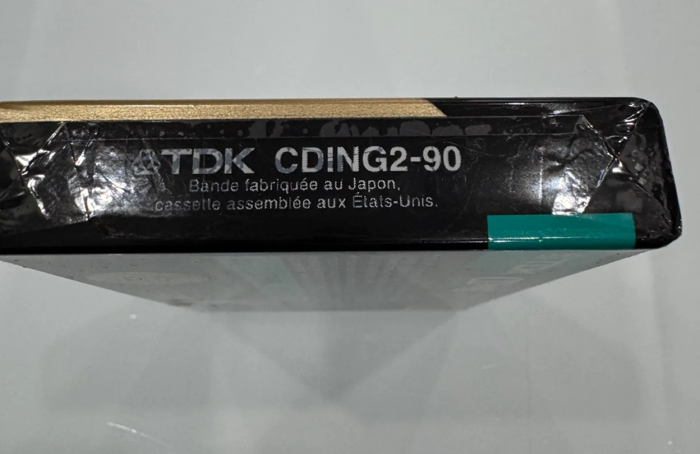 TDK CDING II 90 BLANK AUDIO CASSETTE MADE IN JAPAN image indicator(3)