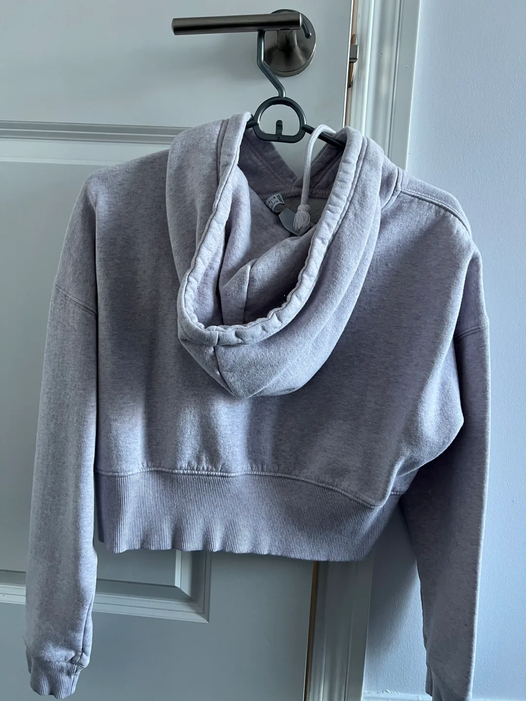 Adidas Women's Cropped Hoodie - Size XS image indicator(2)