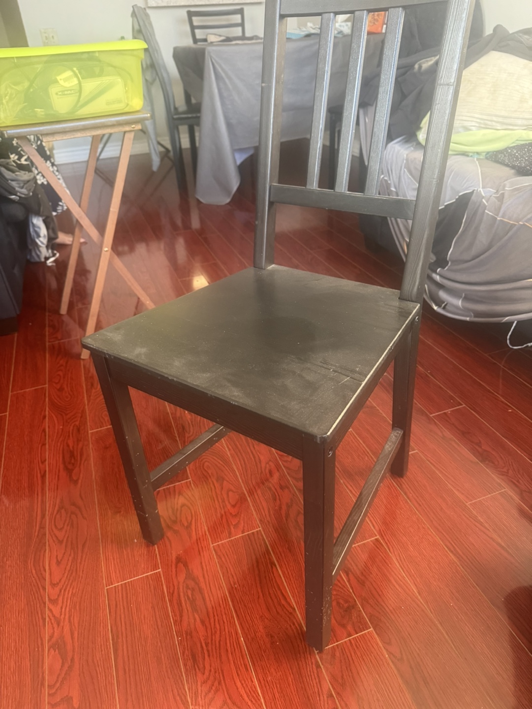 Black Wooden Chair