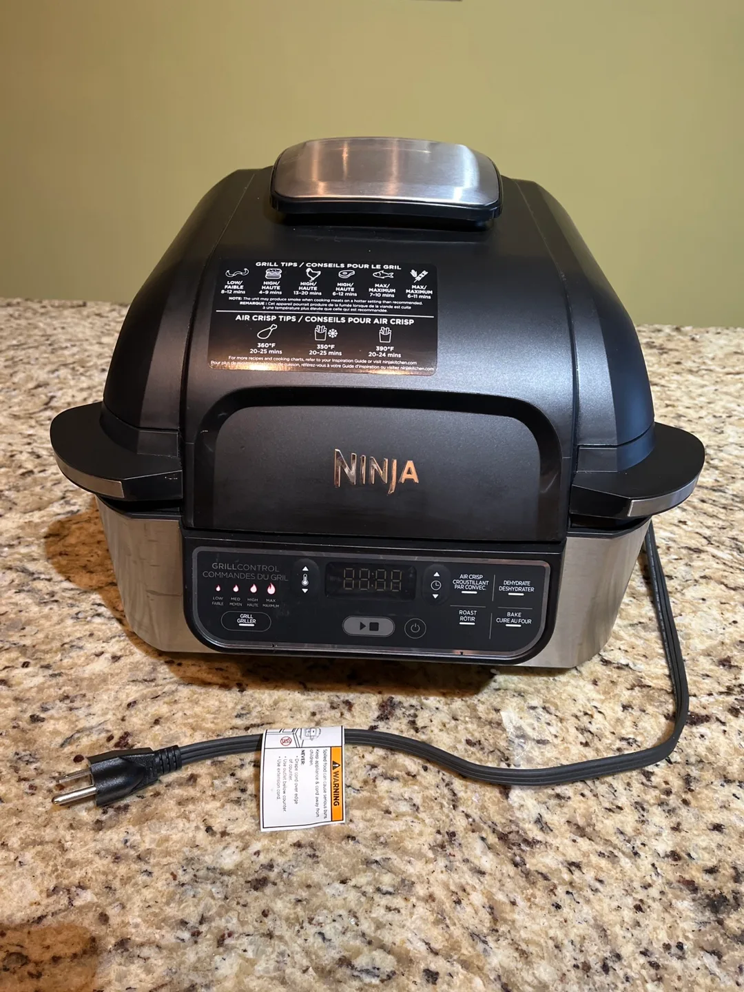 Ninja Foodi 5-in-1 Indoor Grill & Air Fryer image indicator(2)