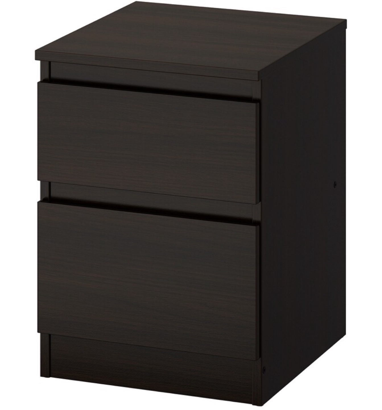 IKEA Kullen Two-Drawer Chest - Dark Brown - photo 2