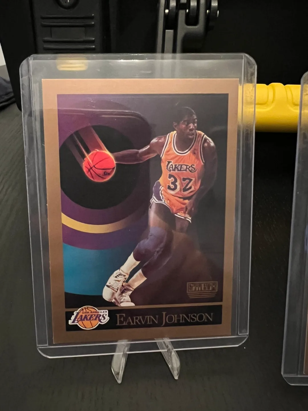 Three vintage SkyBox NBA basketball cards image indicator(2)