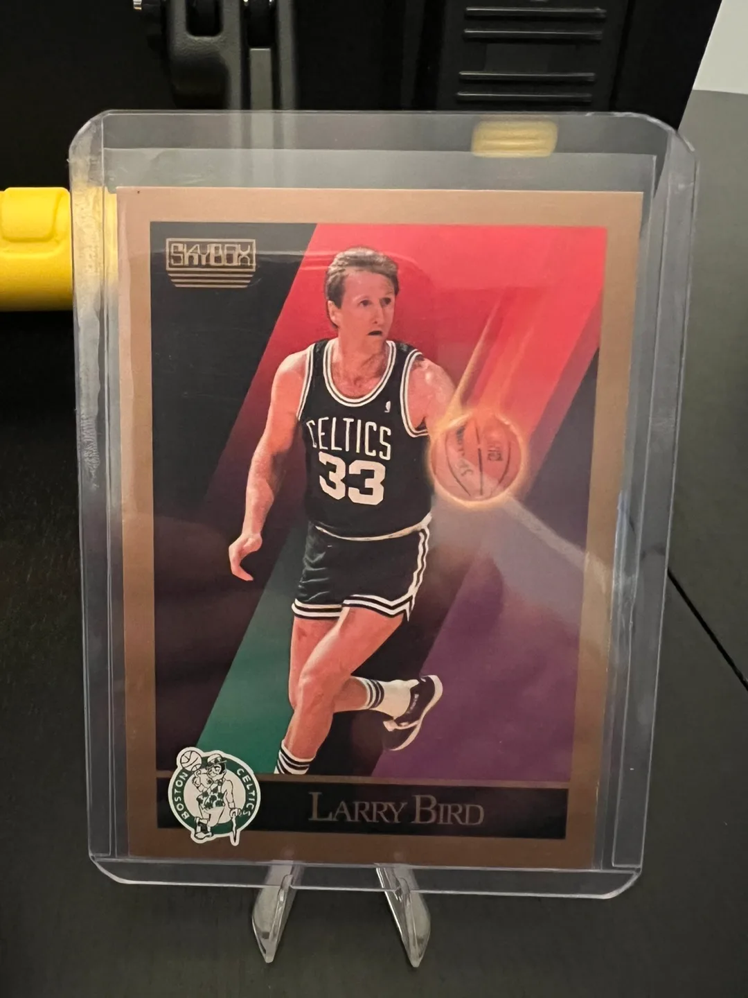 Three vintage SkyBox NBA basketball cards image indicator(4)