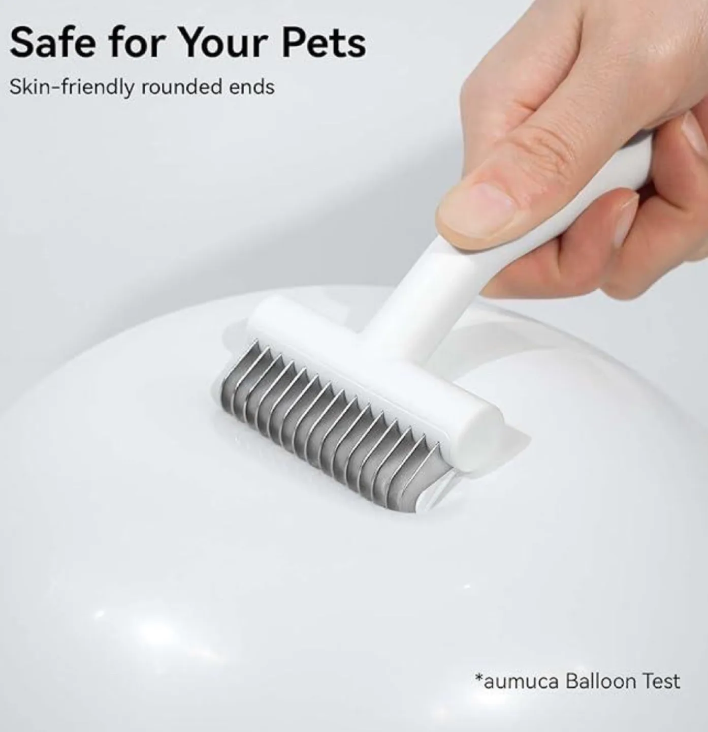 New Undercoat Rake for Cats and Dogs image indicator(6)