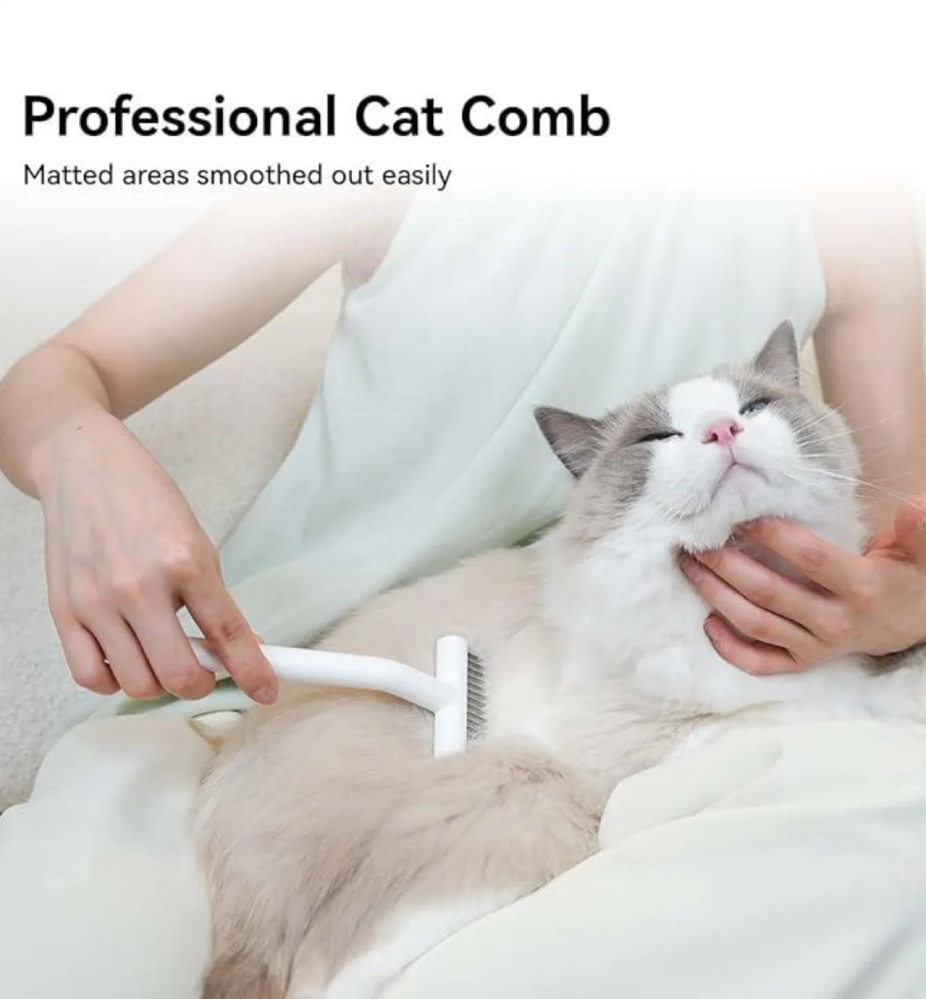 New Undercoat Rake for Cats and Dogs image indicator(7)