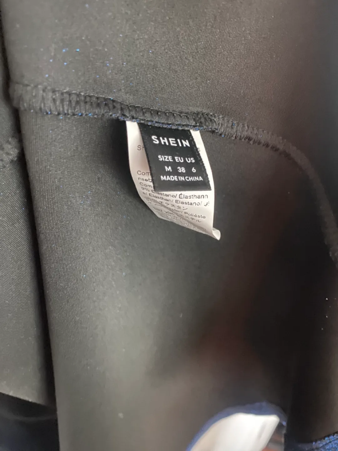 New SHEIN Blue Sparkle Maxi Dress Size Medium image indicator(2)