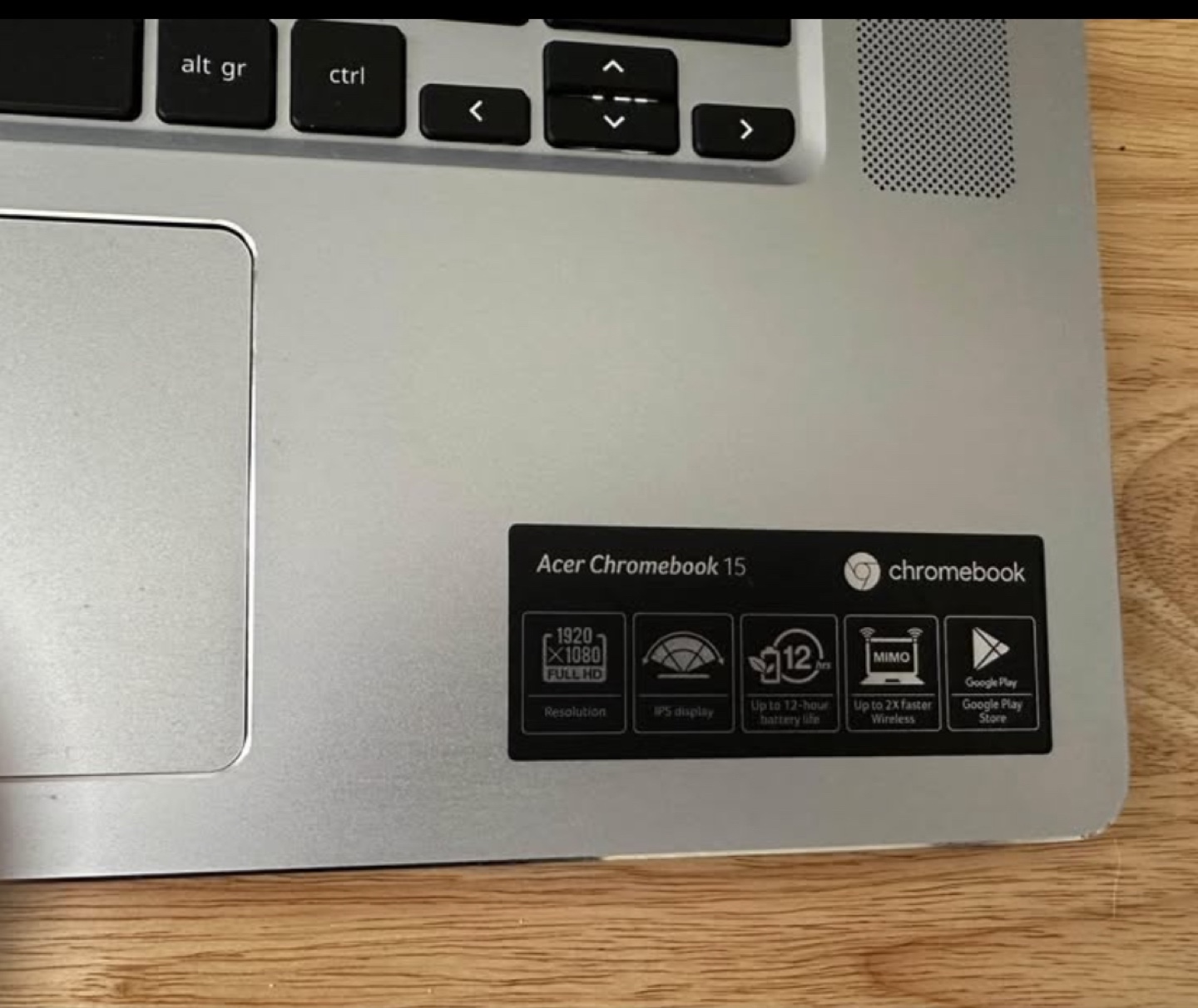 Acer Chromebook 15 - Silver - photo 4