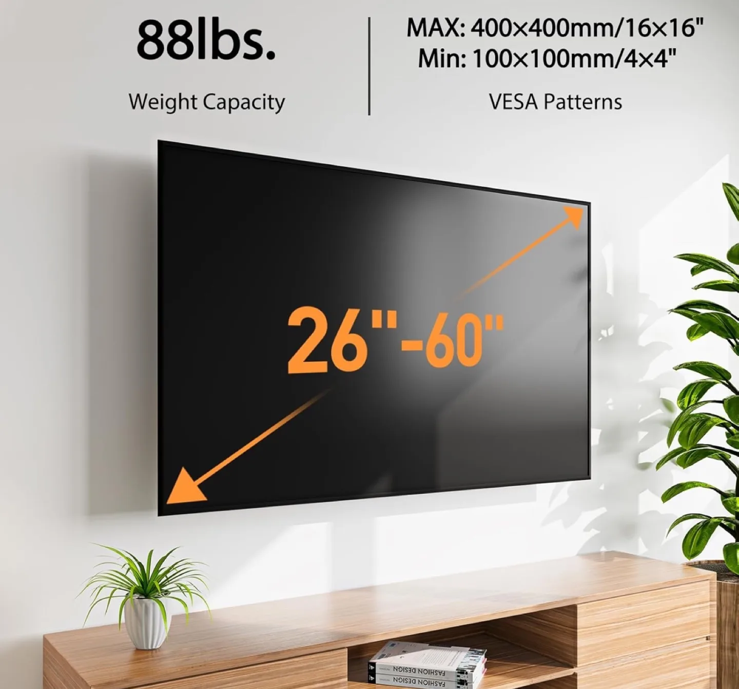 New  Full-Motion TV Wall Mount - Extendable & Tilting image indicator(8)