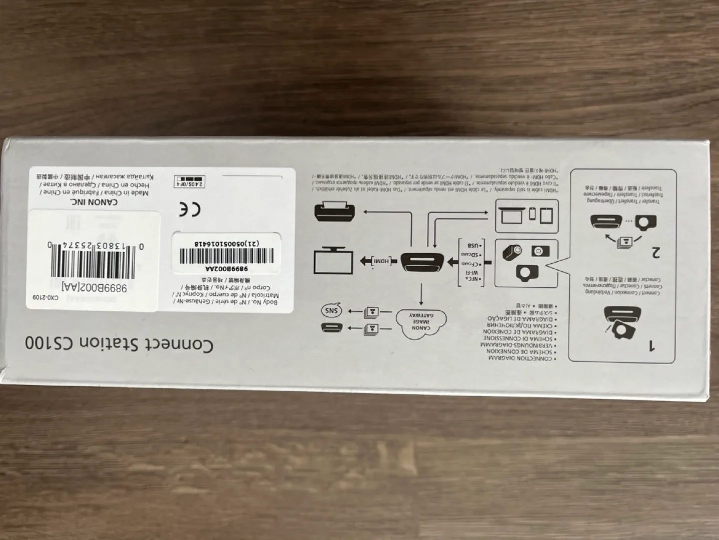 Canon Connect Station CS100 image indicator(5)