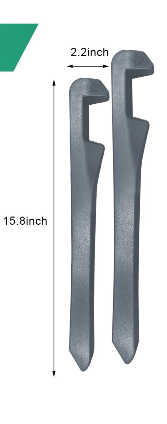 New 2-Pack Car Seat Gap Filler - Stops Items from Falling image indicator(5)