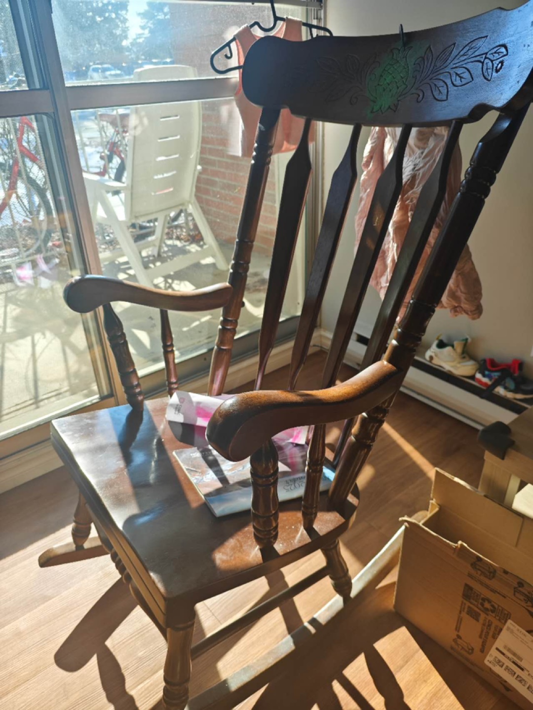 Vintage Wooden Rocking Chair