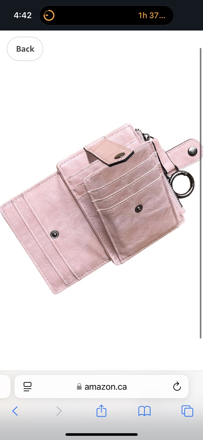 Pink Leather Handbag & Wallet Set - photo 4