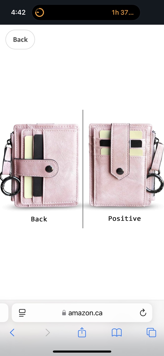 Pink Leather Handbag & Wallet Set - photo 5