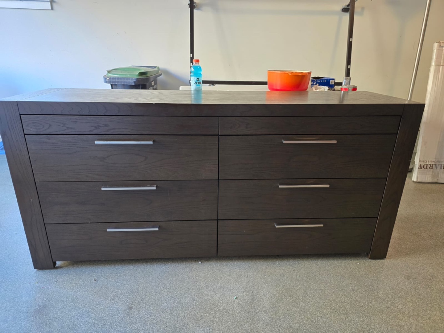 Casana 6-Drawer Dresser - Dark Brown
