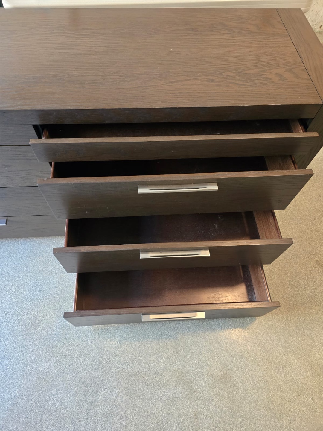 Casana 6-Drawer Dresser - Dark Brown - photo 3