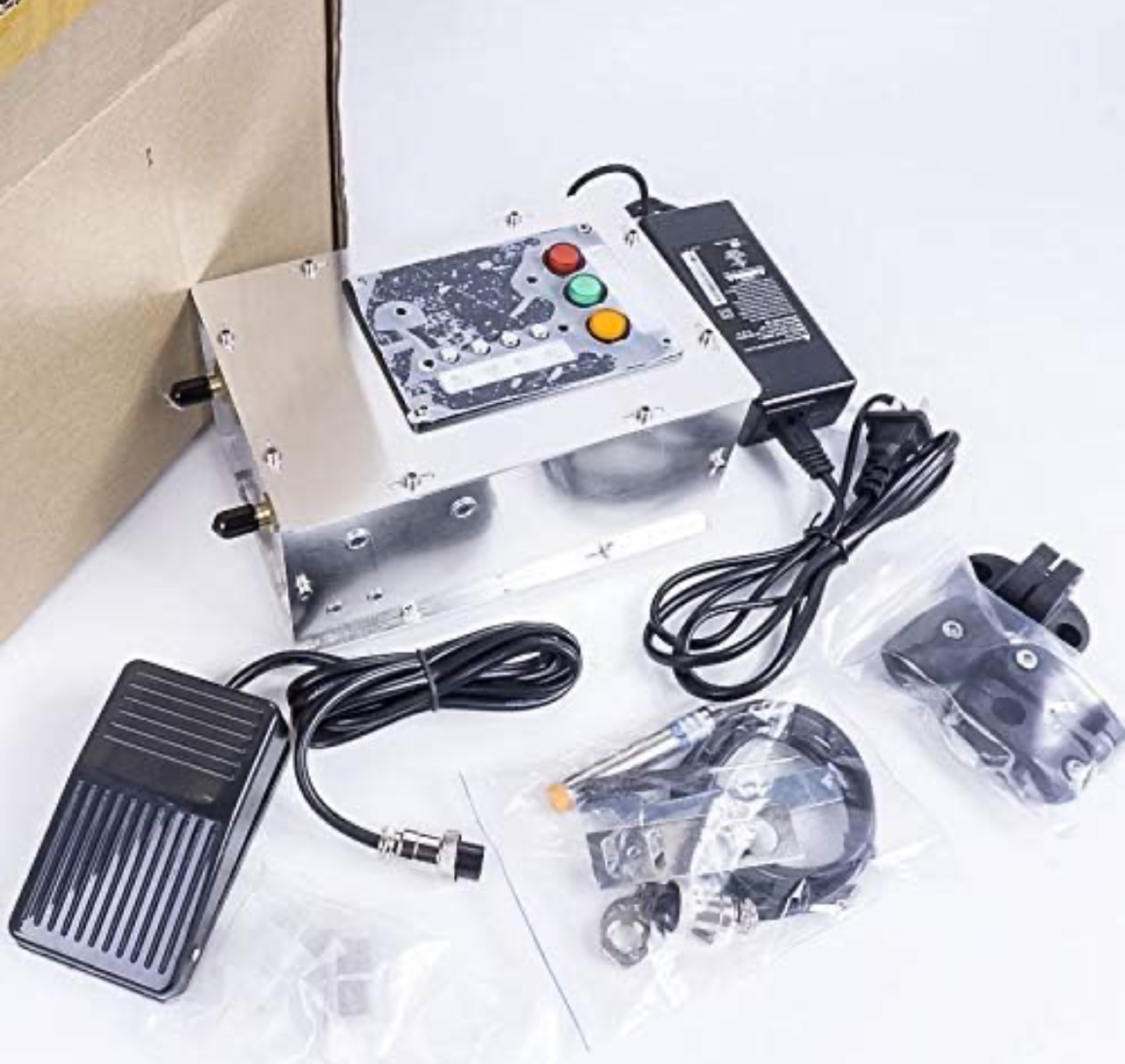 220V-110V Filling Machine with Foot Pedal and Control Panel - photo 5