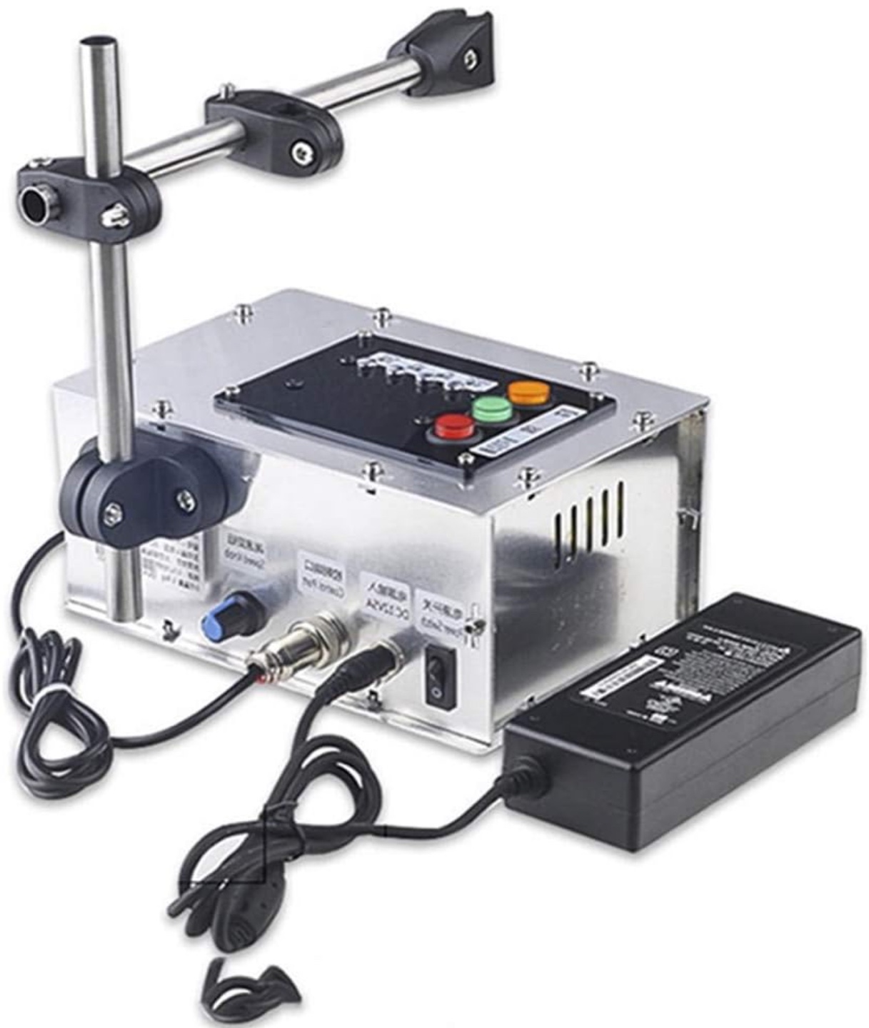 220V-110V Filling Machine with Foot Pedal and Control Panel