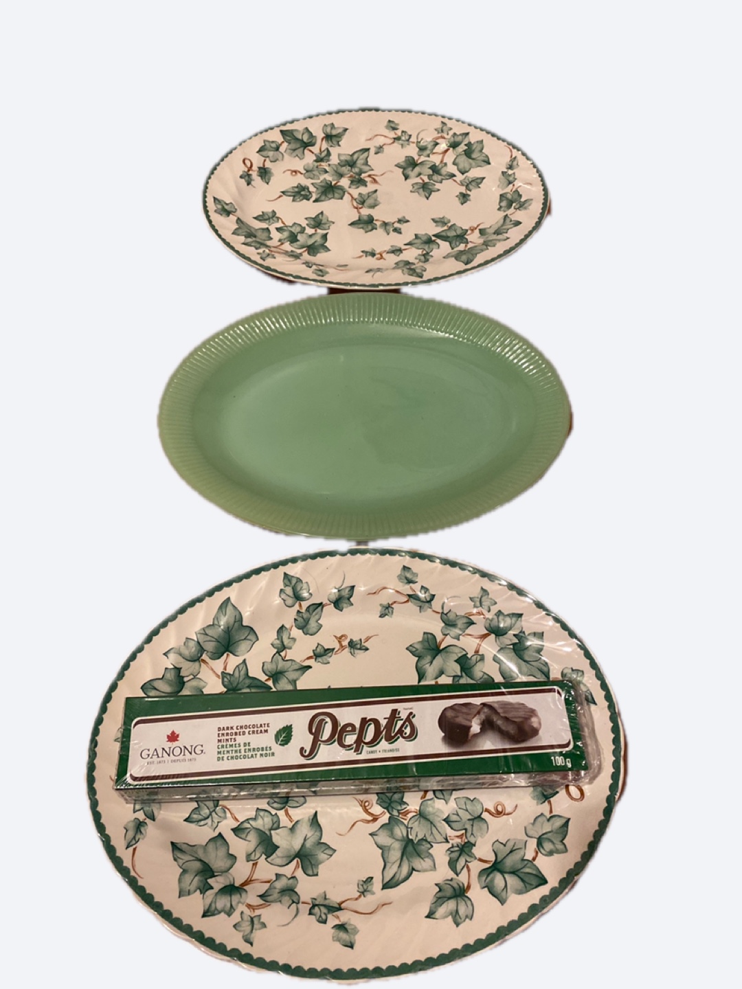 Set of Three Serving Platters