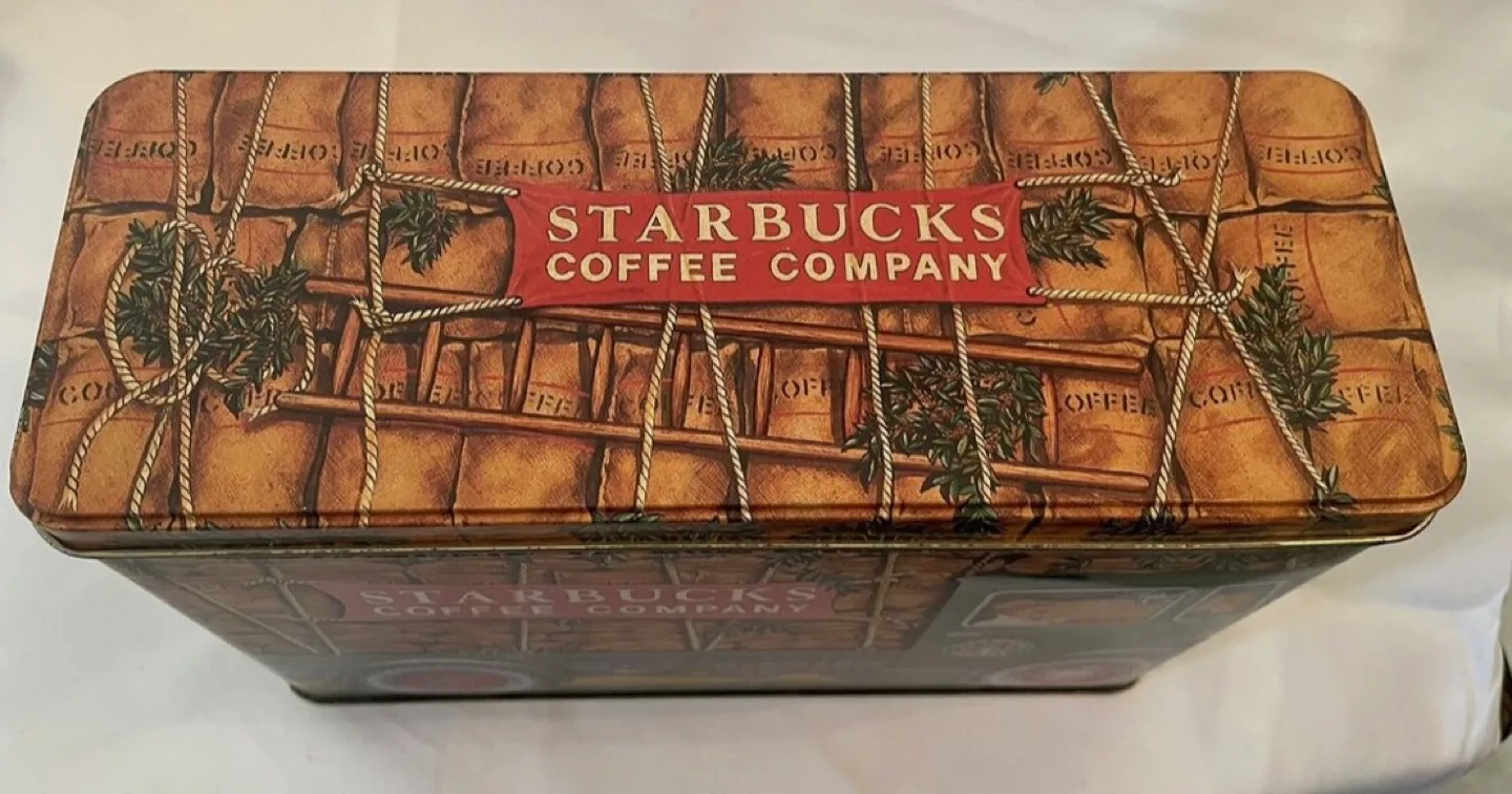 Vintage Starbucks Coffee Company Tin image indicator(5)