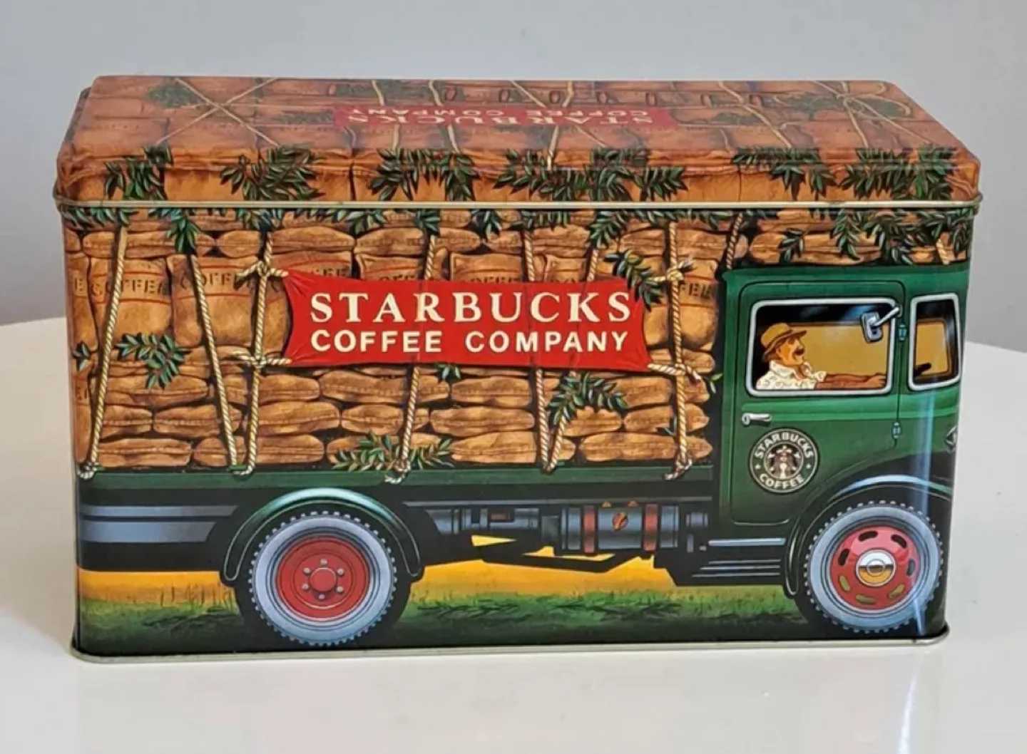 Vintage Starbucks Coffee Company Tin image indicator(2)