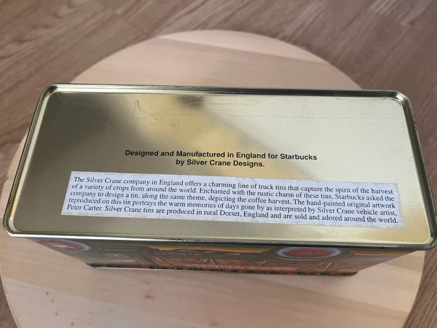 Vintage Starbucks Coffee Company Tin image indicator(6)