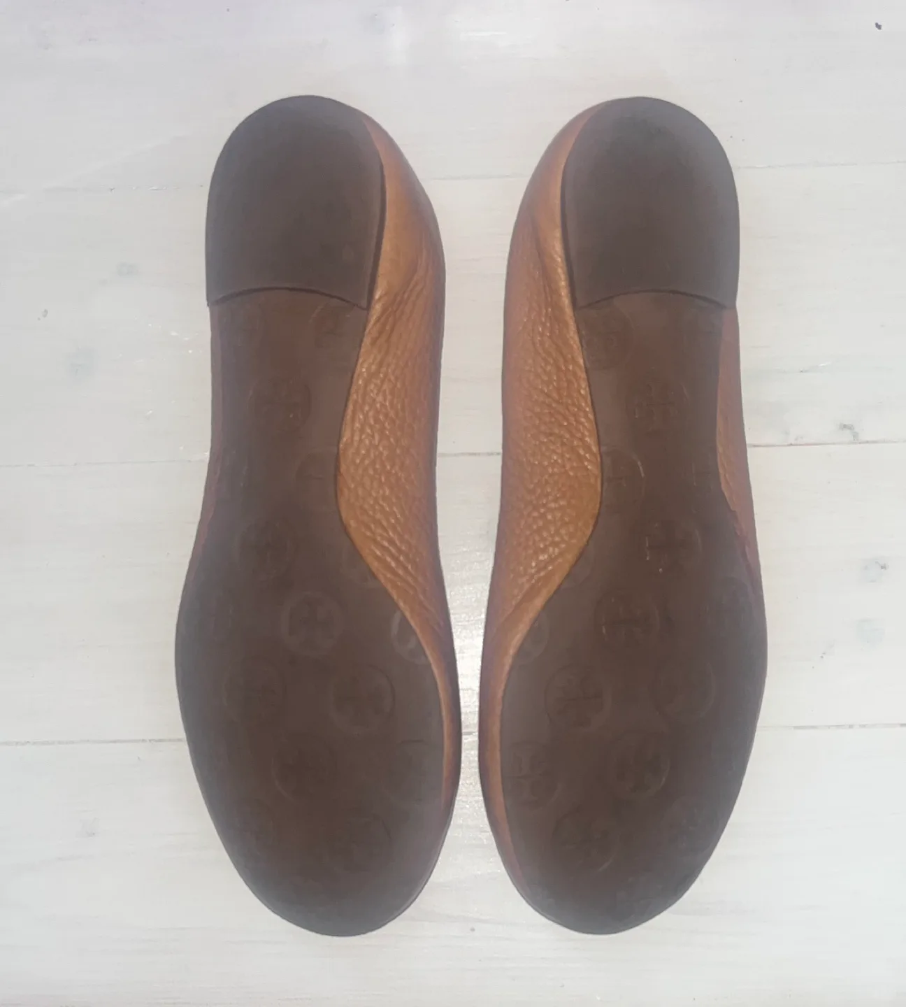 Tory Burch Leather Ballet Flats image indicator(2)