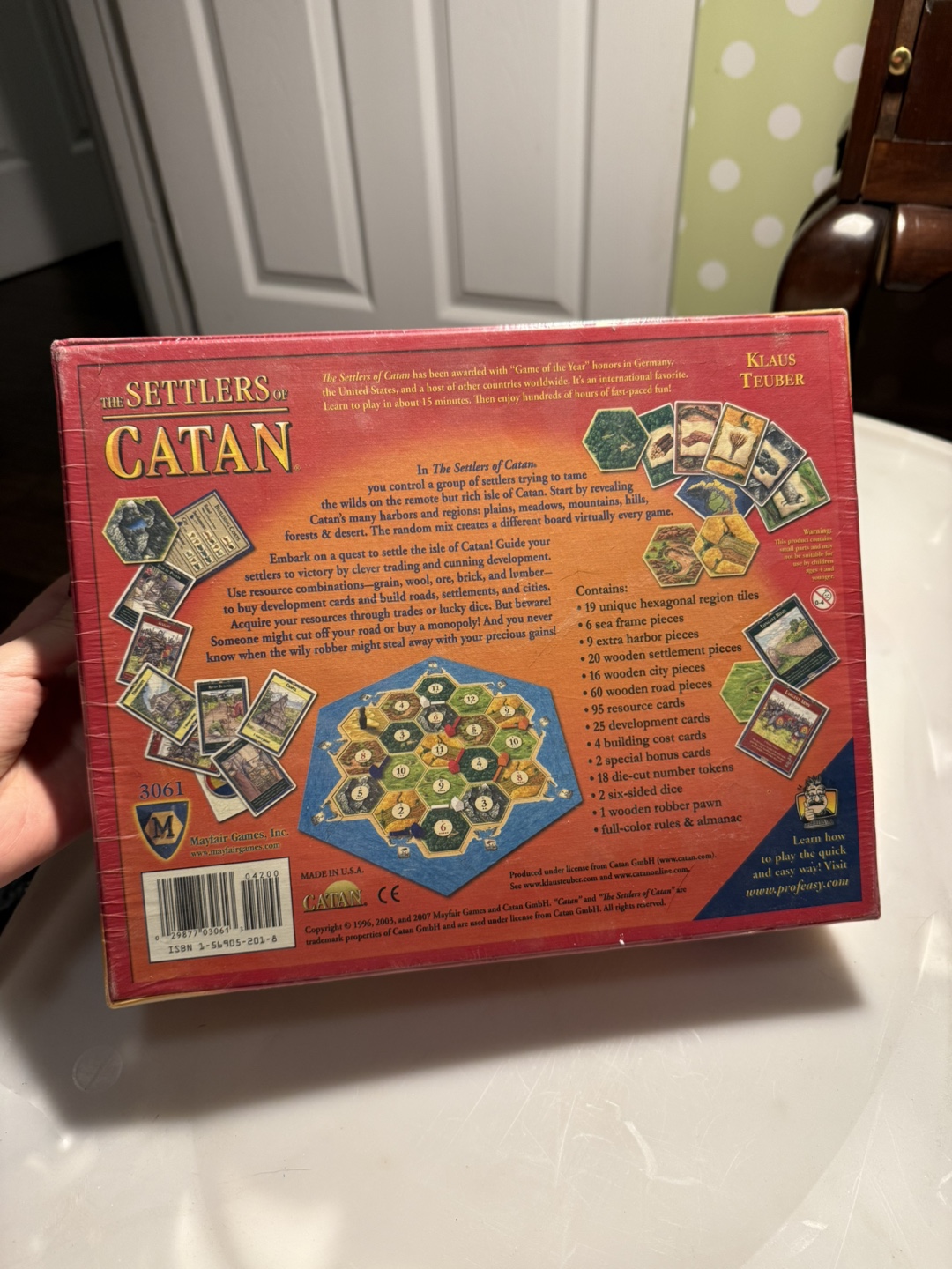The Settlers of Catan Board Game - photo 3