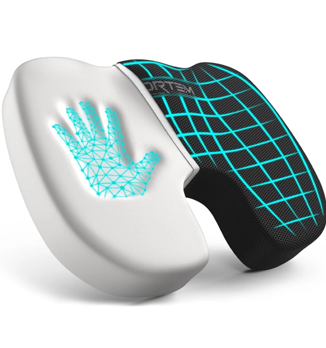 FORTEM Extra Large Ergonomic Memory Foam Seat Cushion image indicator(2)