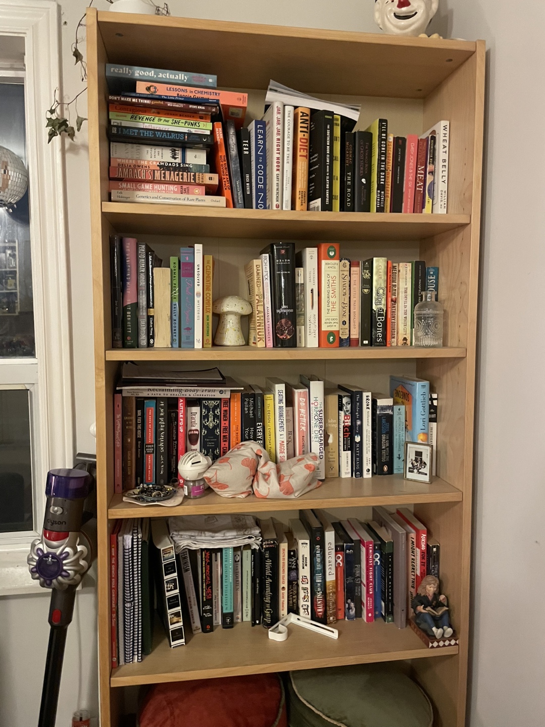 Tall Wooden Bookshelf - photo 2