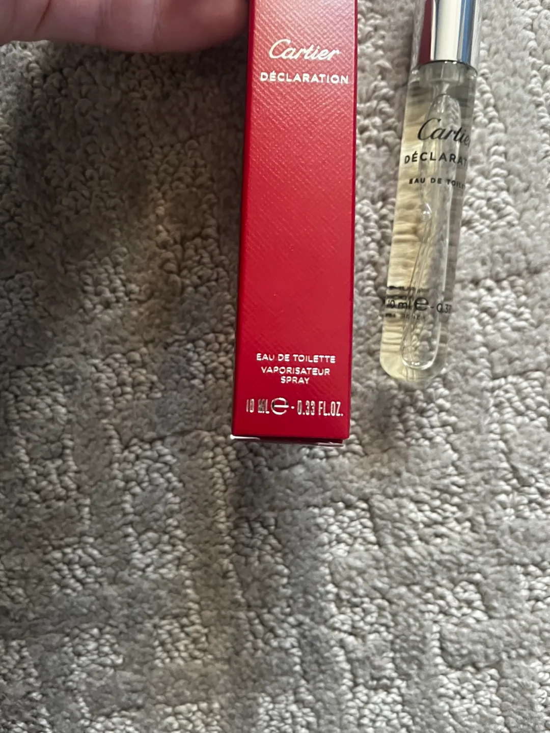 Cartier Declaration Eau de Toilette Travel Spray 10ml image indicator(2)