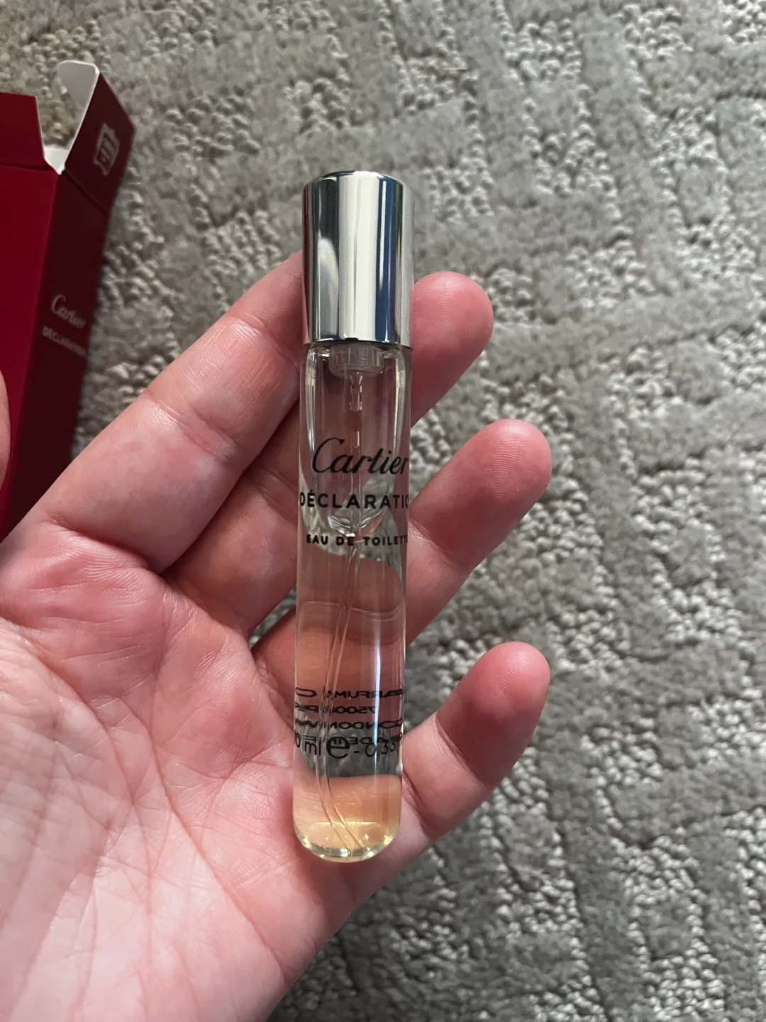 Cartier Declaration Eau de Toilette Travel Spray 10ml image indicator(4)