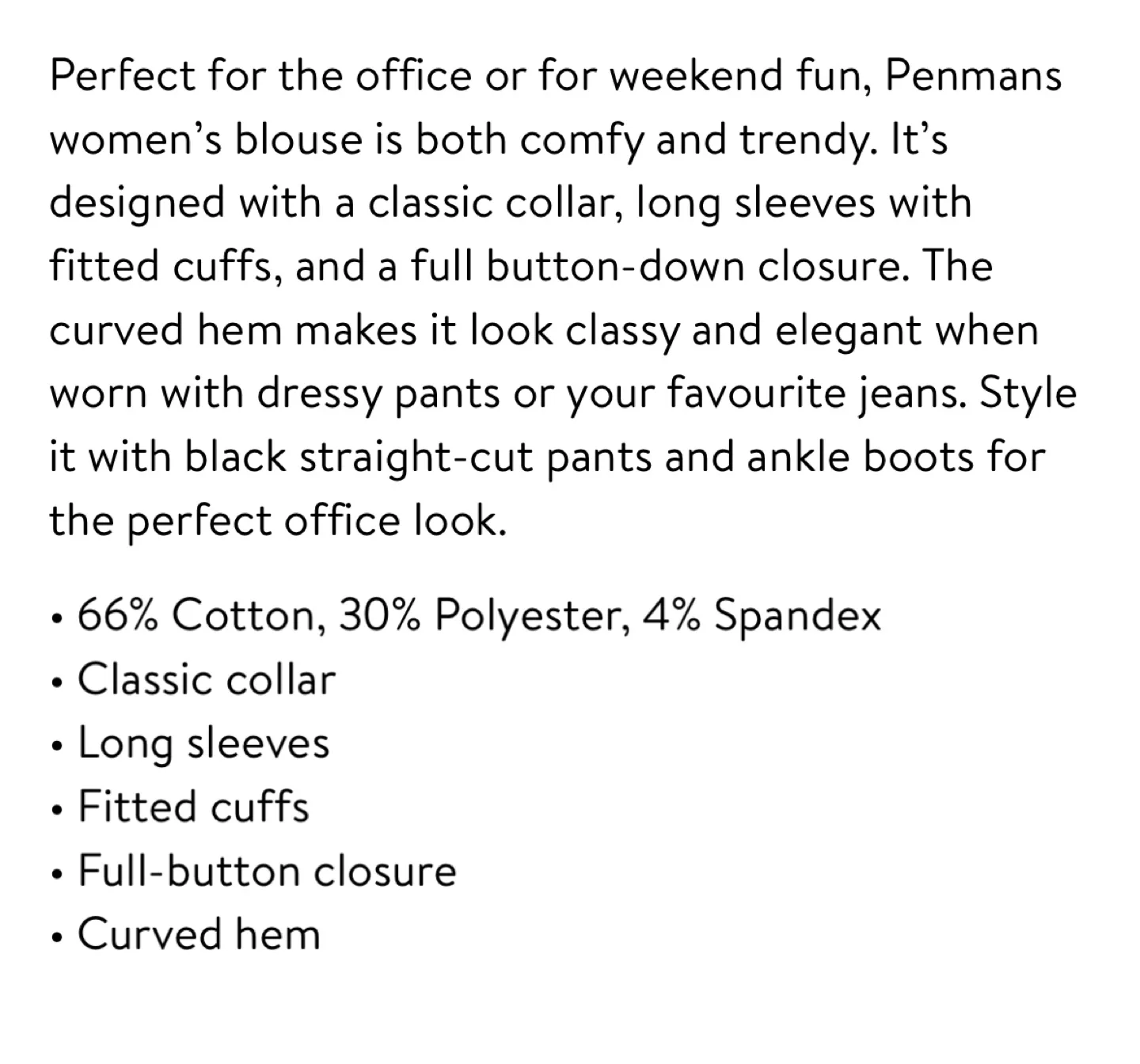 Penmans Women's Button-Down Blouse Size 18 image indicator(3)