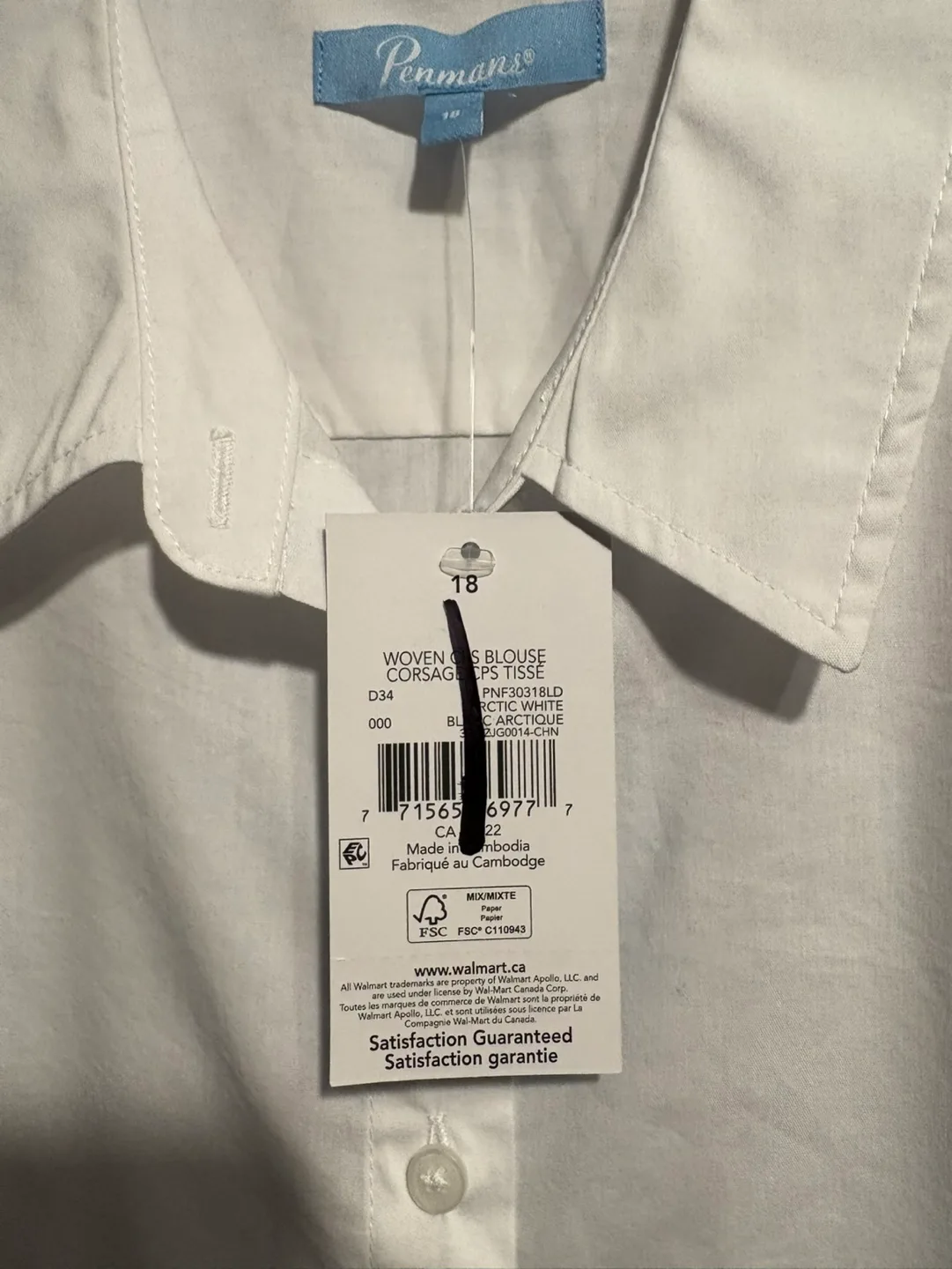 Penmans Women's Button-Down Blouse Size 18 image indicator(7)