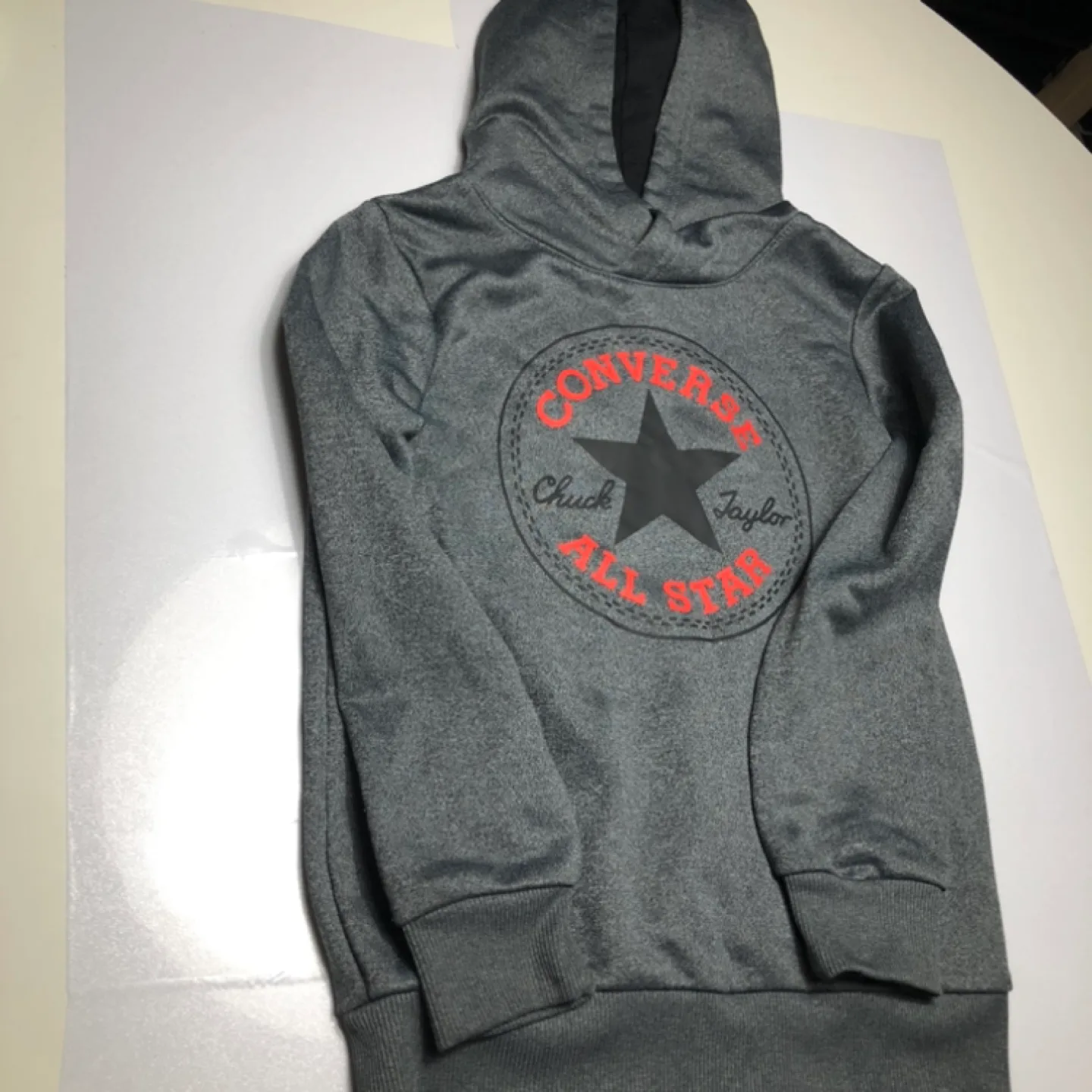 Converse Boys' Size 6M Hoodie Sweatshirt image indicator(3)