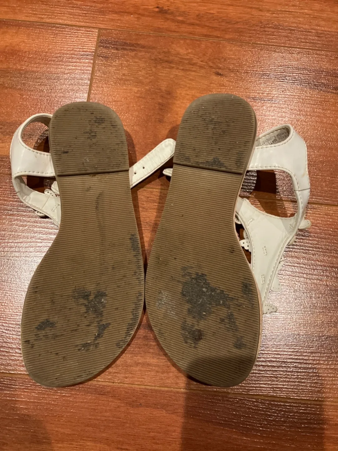 Girls' White Butterfly Sandals - Size 7 image indicator(2)