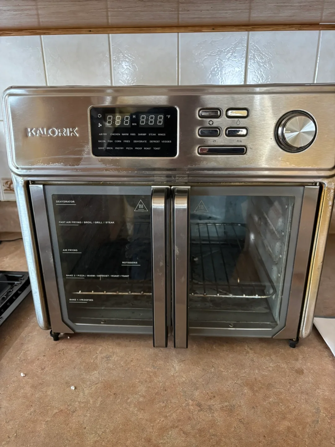 Kalorik MAX Air Fryer Oven with 9 Accessories image indicator(2)