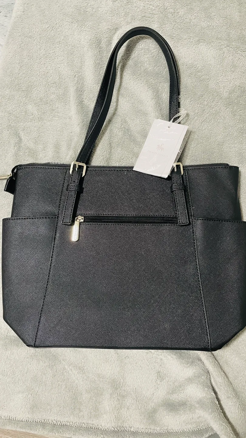 David Jones Black Hand Bag image indicator(2)
