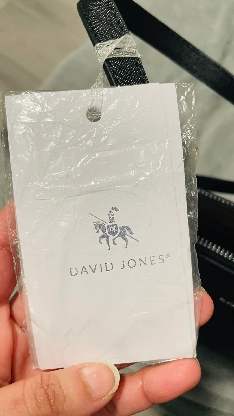 David Jones Black Hand Bag image indicator(9)