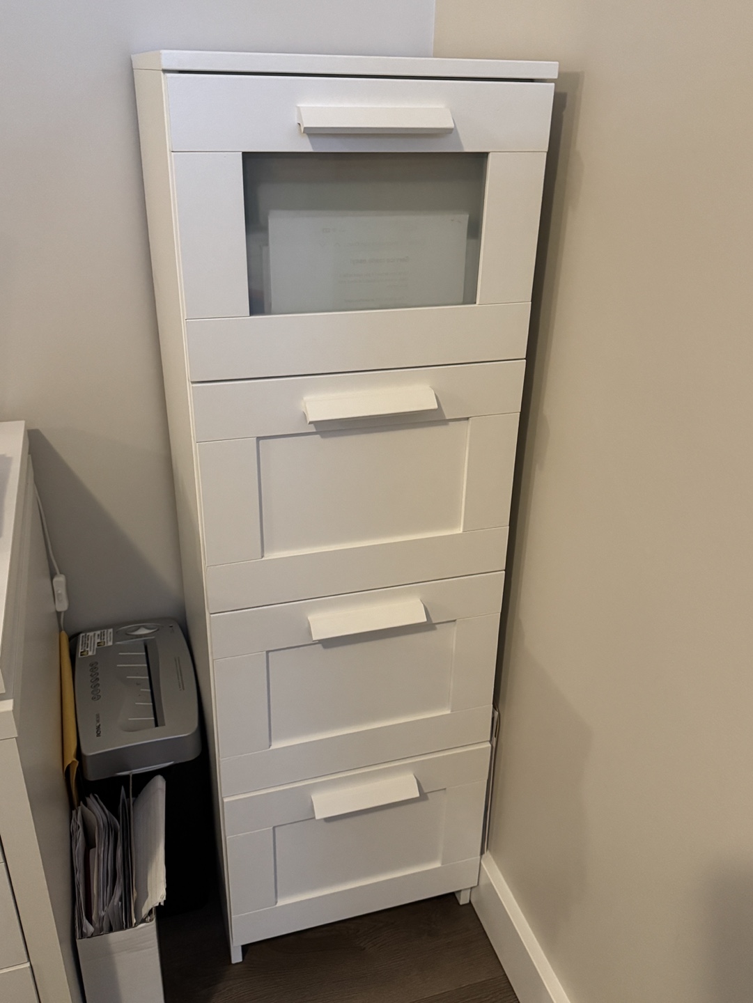 IKEA Drawer Chest White