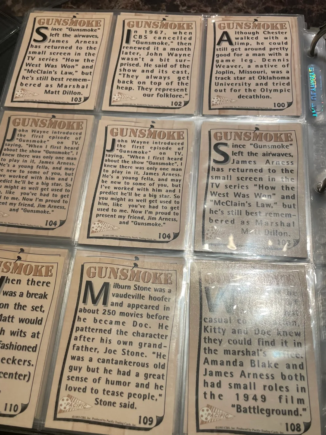 Gunsmoke Trading Cards Collection image indicator(6)