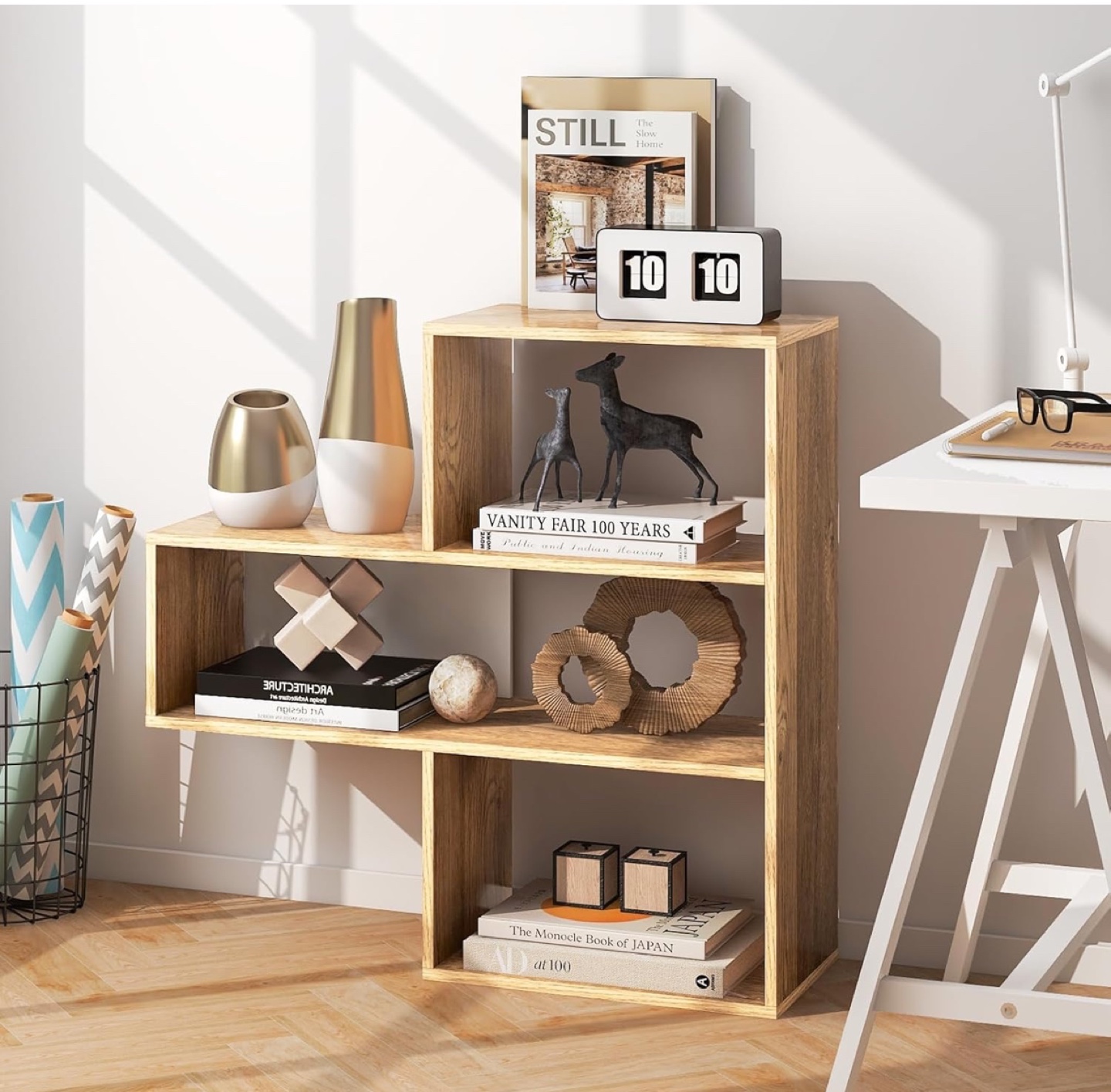 Modern Wooden Modular Bookshelf - photo 5