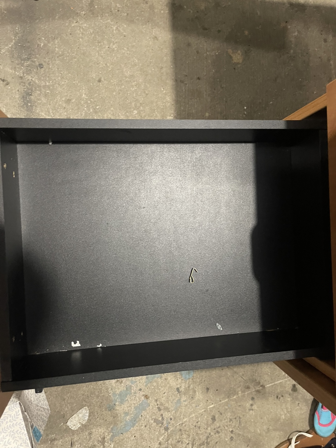 Used Office Desk with Filing Cabinet - photo 4